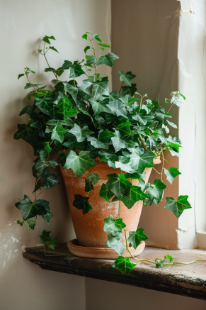 Heartleaf Philodendron, Spider Plant, Pothos, English Ivy - top choices.